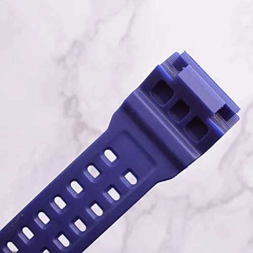 OliBoPo Silicone Watch Strap for Casio G-Shock GG-1000, Blue | Durable, Water-Resistant, Snug Fit thumbnail 6