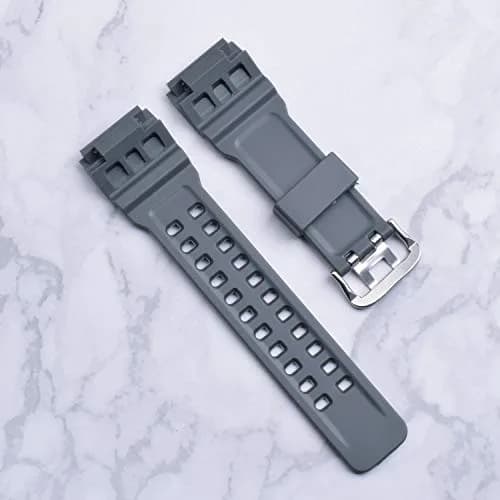 OliBoPo Resin Watch Strap for Casio G-Shock GG-1000 | Durable, Water-Resistant, Grey thumbnail 4