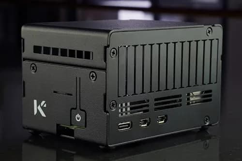 KKSB Raspberry Pi 5 Case with Space for Hats, Coolers & NVMe, Durable Aluminum & Steel thumbnail 4