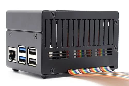 KKSB Raspberry Pi 5 Case with Space for Hats, Coolers & NVMe, Durable Aluminum & Steel thumbnail 7