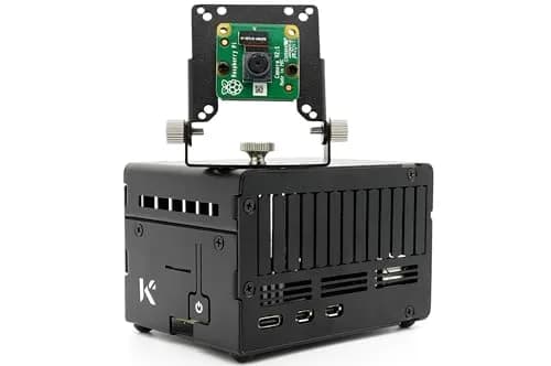 KKSB Raspberry Pi 5 Case with Space for Hats, Coolers & NVMe, Durable Aluminum & Steel thumbnail 8