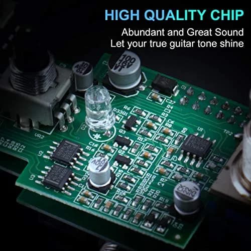 lotmusic Kmise Crunch Distortion Electric Guitar Effects Pedal | 9V True Bypass, 3 Modes, Noise Reduction thumbnail 4