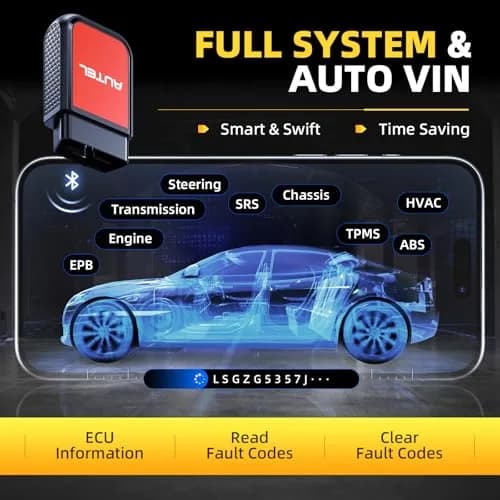 Autel AP2500E/AP2500 OBD2 Scanner Bluetooth Code Reader with Maxi AP2500 App | All-System Diagnostics & 5 Reset Services thumbnail 2