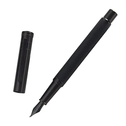 Asvine Black Forest Fude Pen, Bent Nib Calligraphy Fountain Pen 13.8cm (0.5-1.2mm) | Smooth Ink Flow thumbnail 1