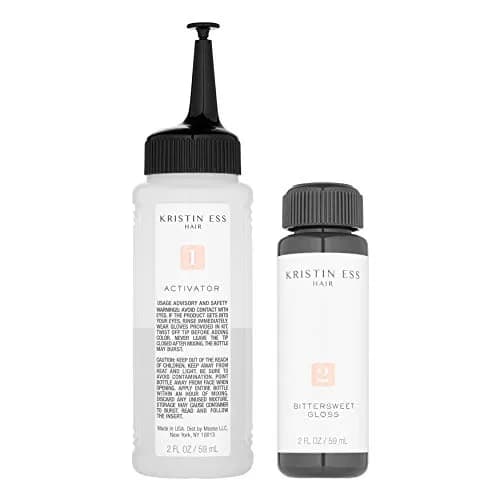 Kristin Ess Signature Hair Gloss Bittersweet Dark Brunette 118ml (4 Fl Oz) | Tones Brassiness & Boosts Shine thumbnail 6