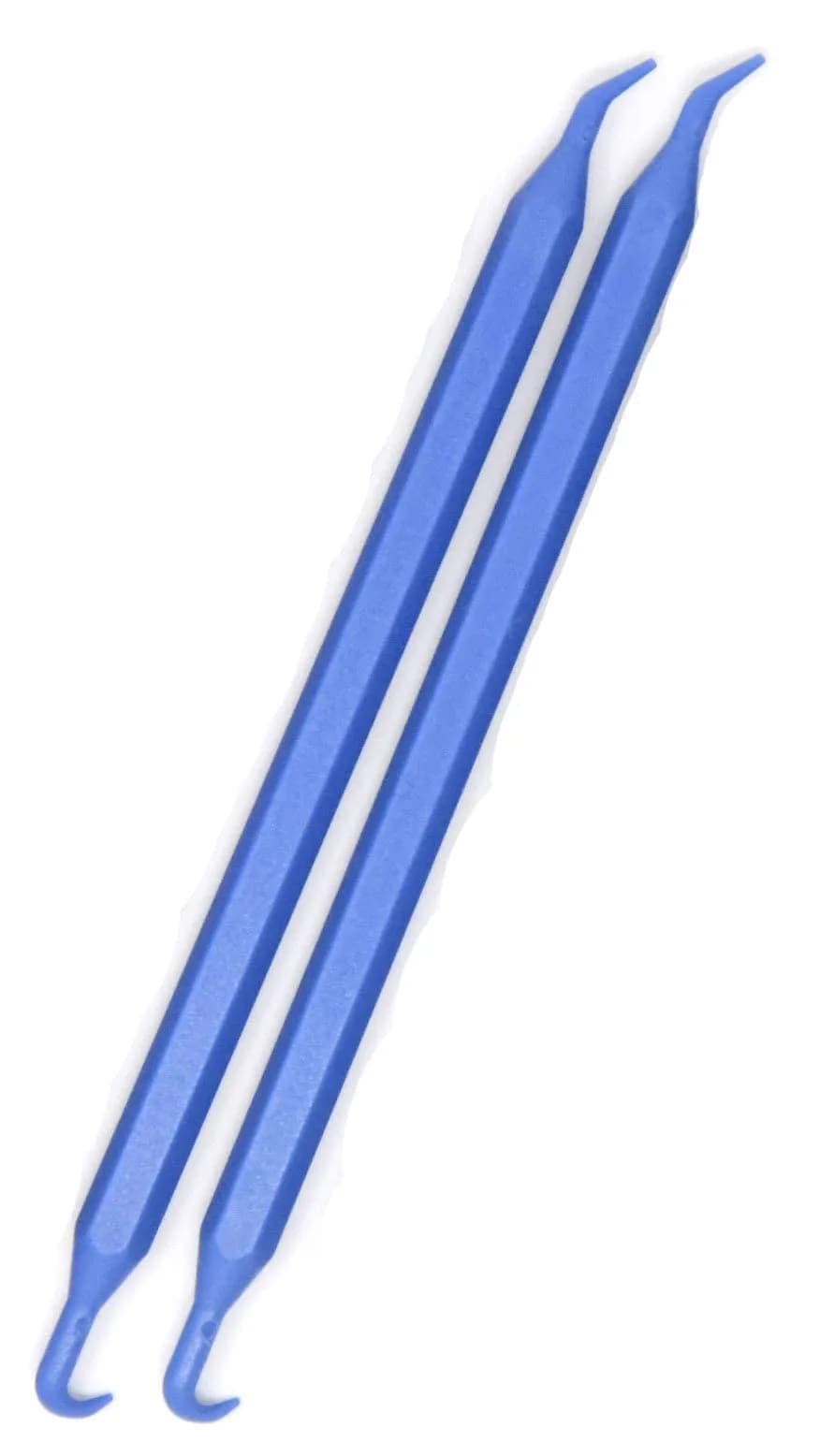 Kinetic Wares Premium Non Scratch O-Ring Pick Tool - Polycarbonate (2 Pack) | Pliable, Durable, Easy to Use — Blue