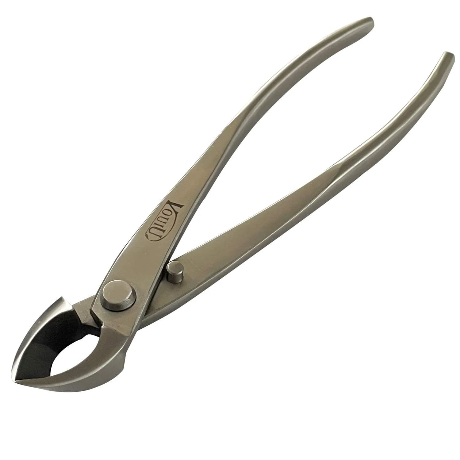 VOUIU 8-inch Concave Cutter Bonsai Tool | 210mm Stainless Steel Pruner