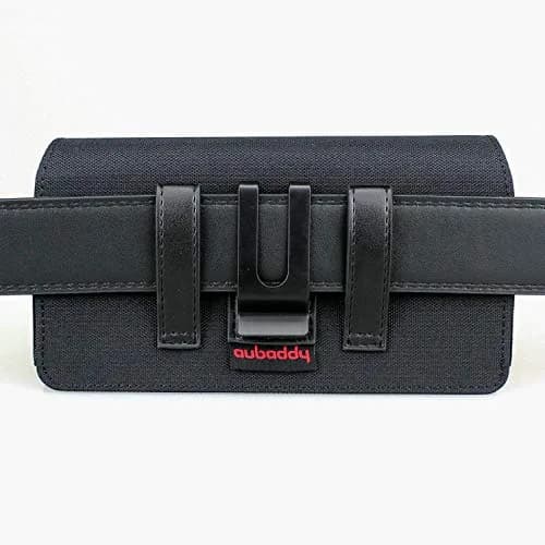 aubaddy Dual Phone Holster Pouch for 2 Phones | Magnetic Belt Clip Case for iPhone & Samsung (17 16 15 14 13 12 11) Pro Max/Plus thumbnail 4
