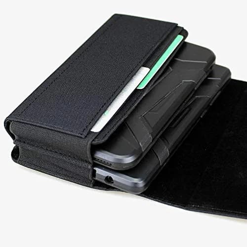 aubaddy Dual Phone Holster Pouch for 2 Phones | Magnetic Belt Clip Case for iPhone & Samsung (17 16 15 14 13 12 11) Pro Max/Plus thumbnail 6