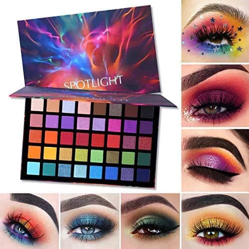 UCANBE Spotlight Eyeshadow Palette 40 Colors | Matte Shimmer Makeup with 1g Pans thumbnail 6