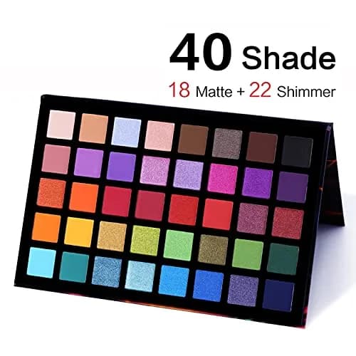 UCANBE Spotlight Eyeshadow Palette 40 Colors | Matte Shimmer Makeup with 1g Pans thumbnail 2