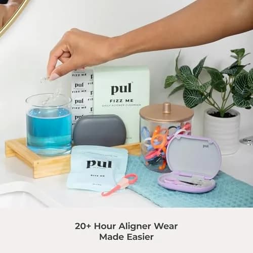 The Pultool Aligner Removal Tool 2 Pack Pink | Hygienic & Easy Orthodontic Accessory thumbnail 8