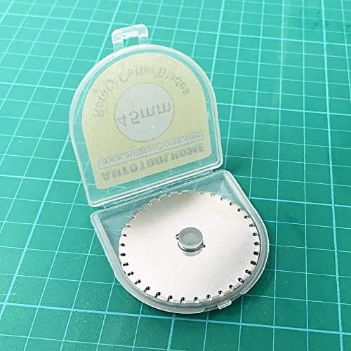 AUTOTOOLHOME 45mm Perforation Rotary Cutter Blades | 5PCS Skip Stitch Blades for Quilting & Crafts thumbnail 6