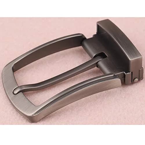 McFanBe Grey Single Prong Belt Buckle 38 mm (1.5 Inches) | Durable Alloy Replacement for Men & Women thumbnail 6