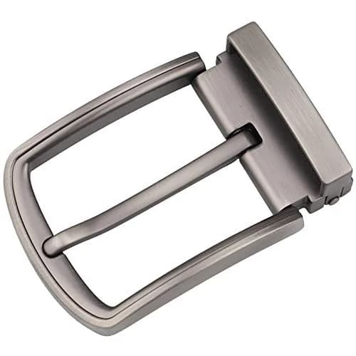 McFanBe Single Prong Square Belt Buckle 38mm (1.5 inches) | Durable Alloy Replacement for Men & Women thumbnail 1