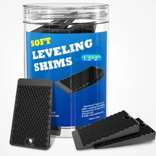 YARKOR Furniture Levelers 2" (5 cm) Rubber Shims, 32-Piece Pack | Non-Slip Wedges for Uneven Floors thumbnail 1