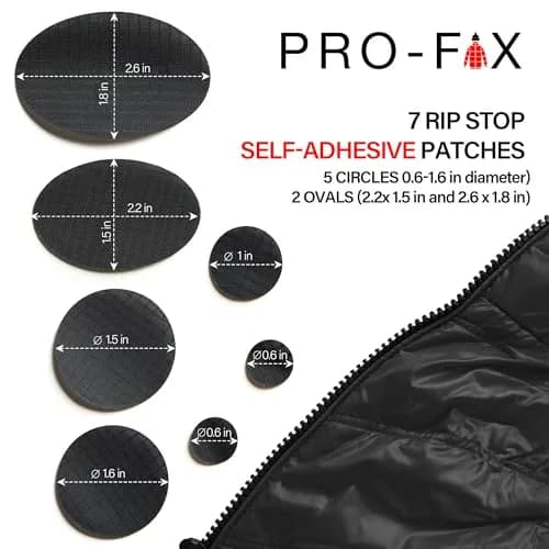 DJR Fabric Applique Patch Kit Waterproof 30-Second Fix for Outdoor Gear in India thumbnail 3