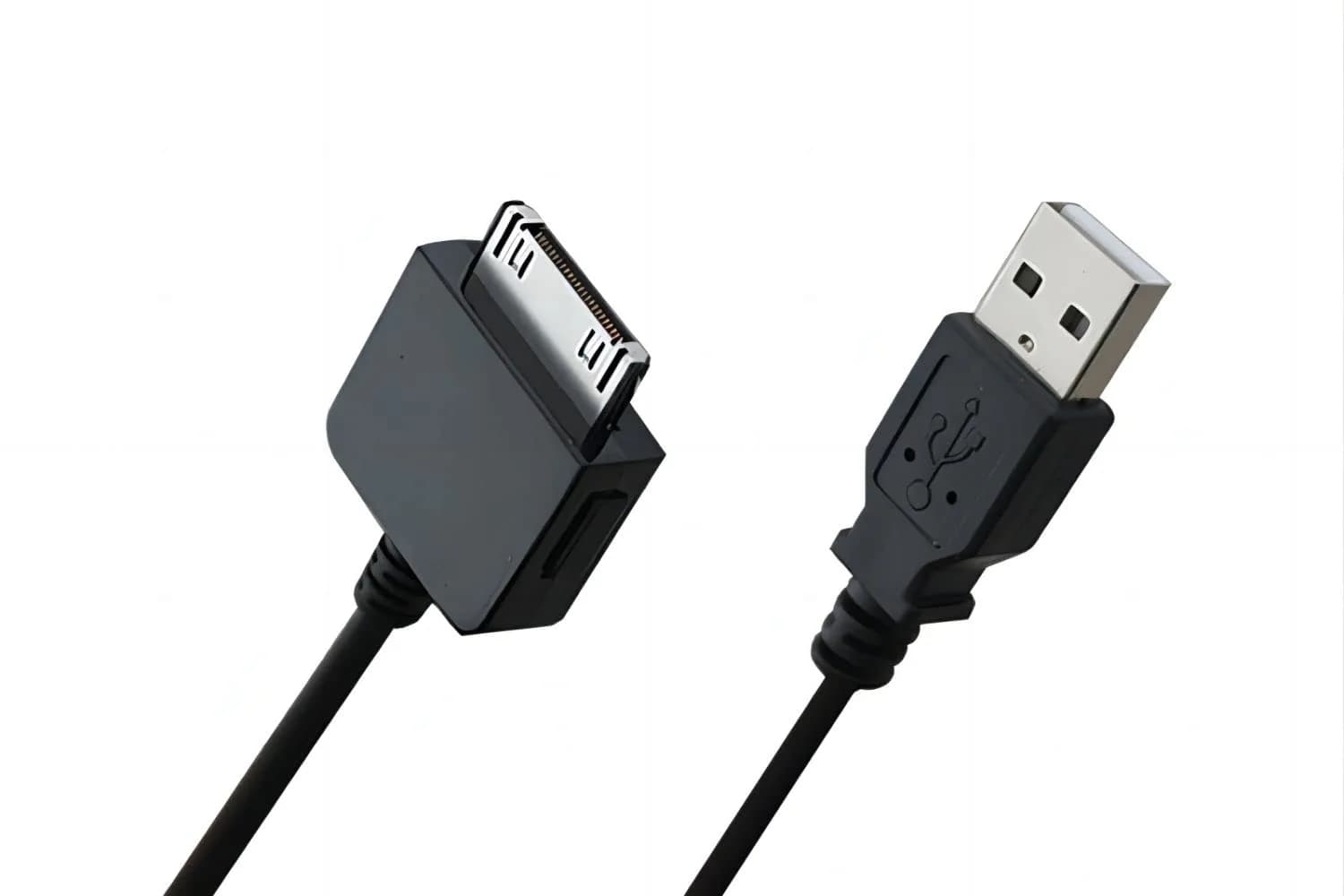 Adhiper Black USB Sync Data Transfer Charging Cable for Microsoft Zune Zune2 ZuneHD MP3 MP4 Player (1m / 3.3ft) - main product image