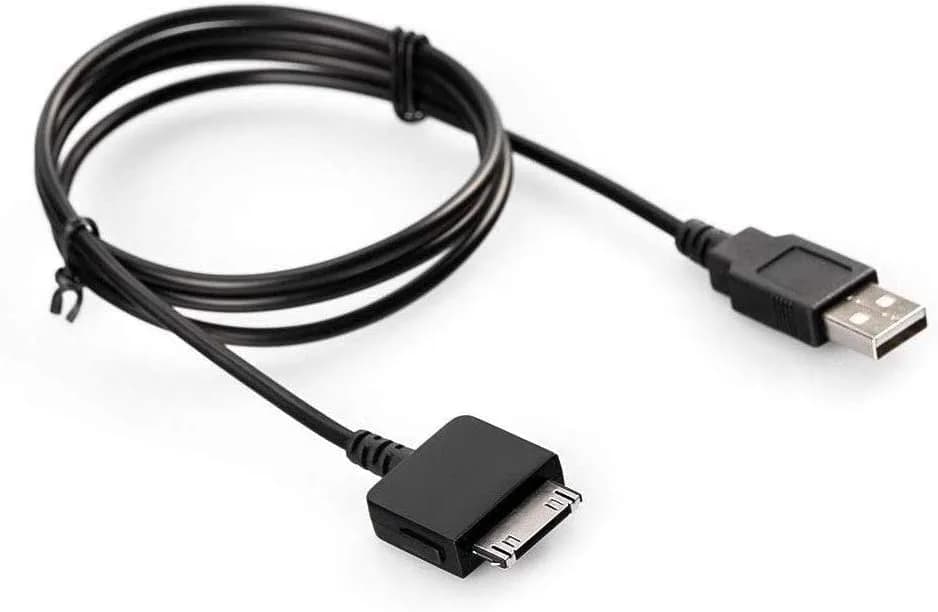 Adhiper Black USB Sync Data Transfer Charging Cable for Microsoft Zune Zune2 ZuneHD MP3 MP4 Player (1m / 3.3ft) thumbnail 10