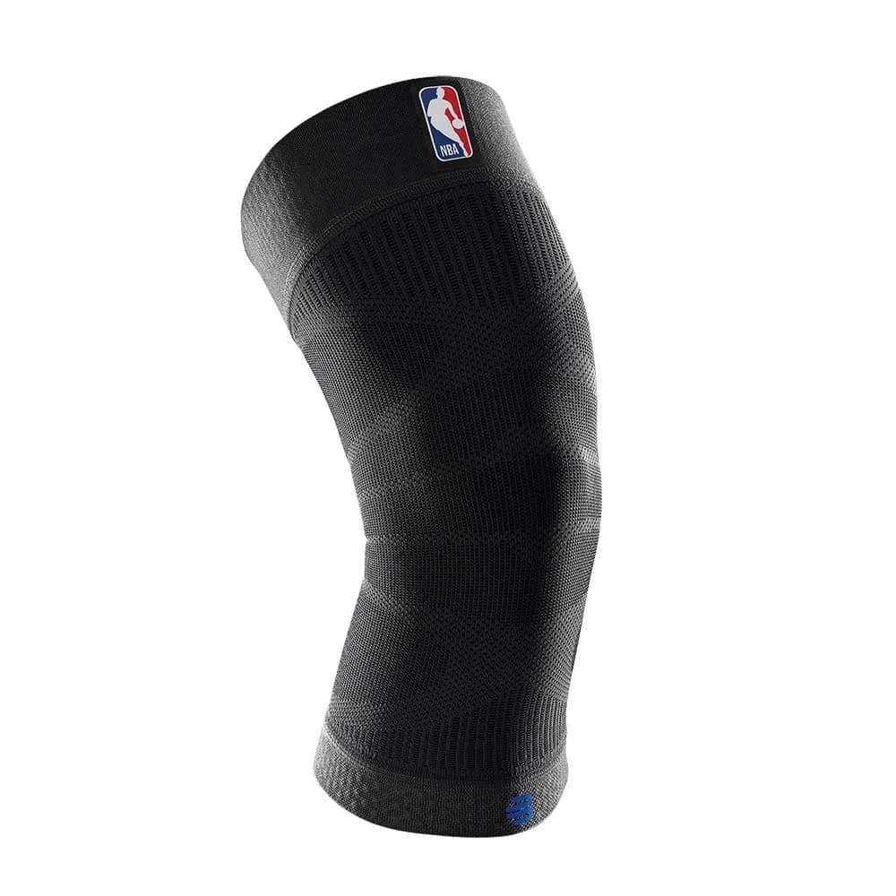 Bauerfeind Sports Compression Knee Support NBA Black L | Doctor Recommended, Adjustable Fit - main product image