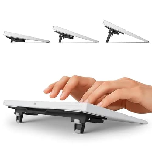 GPG2 ESC Flip Keyboard Stand for Desk, Adjustable Angles, Compatible with Apple Magic Keyboard & More thumbnail 1