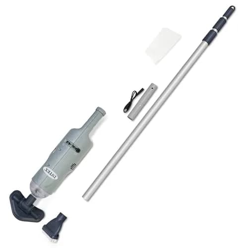 Intex 28620EP Rechargeable Handheld Pool Vacuum Cleaner with 94-inch Telescoping Pole | Cordless & Waterproof thumbnail 1