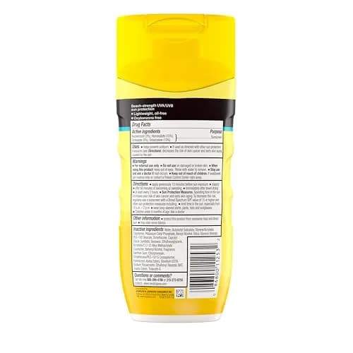 Neutrogena Beach Defense Sunscreen Lotion SPF 50, 198ml (6.7 fl oz) | Broad Spectrum UVA/UVB Protection thumbnail 9
