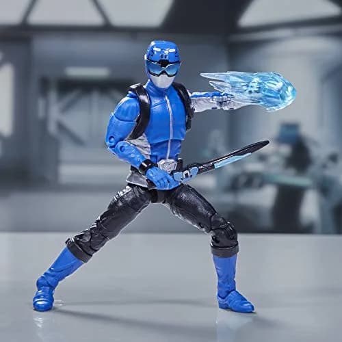 Power Rangers Lightning Collection 6-Inch Beast Morphers Blue Ranger Action Figure | ASTM-Tested Toy for Kids 4+ thumbnail 4