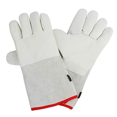 U.S. Solid Cryogenic Gloves for Liquid Nitrogen Handling, XL Size (35cm/13.8" L, 17.3cm/6.8" W) | Insulated & Waterproof thumbnail 1
