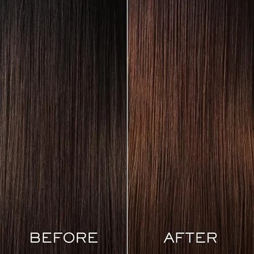 Kristin Ess Hair Gloss Chocolate Cosmo Dark Golden Brown 118ml (4 Fl Oz) | Semi-Permanent Color Depositing Conditioner for Vibrant Shine thumbnail 5