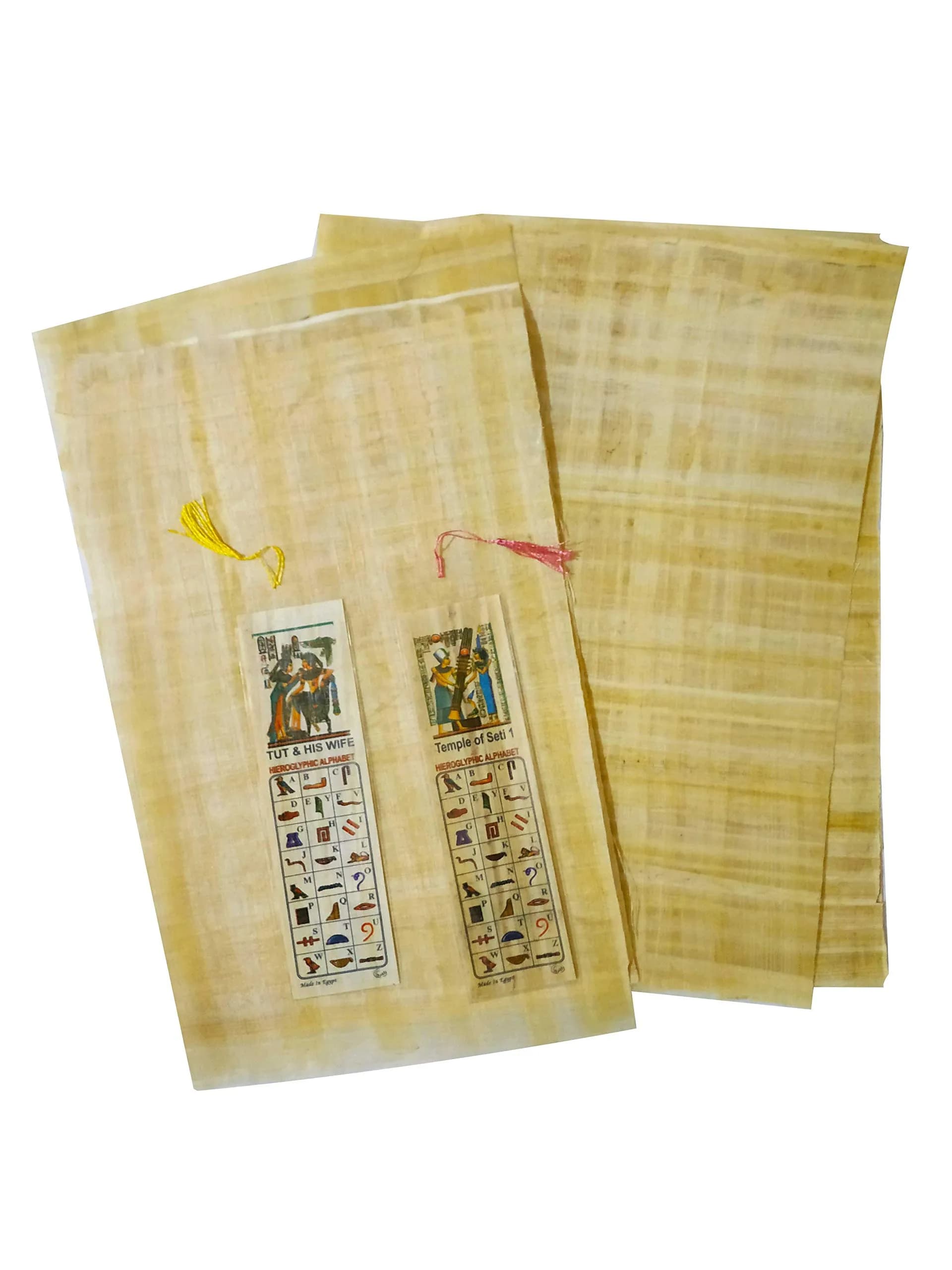 HandMade044 Egyptian Papyrus Paper 8x12 Inch | Ancient Art & Craft Material - main product image