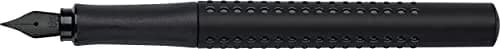 Faber-Castell Grip Edition Fountain Pen - All Black, Medium Nib | Smooth Ink Flow Writing Instrument thumbnail 4