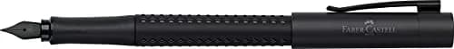 Faber-Castell Grip Edition Fountain Pen - All Black, Medium Nib | Smooth Ink Flow Writing Instrument thumbnail 5