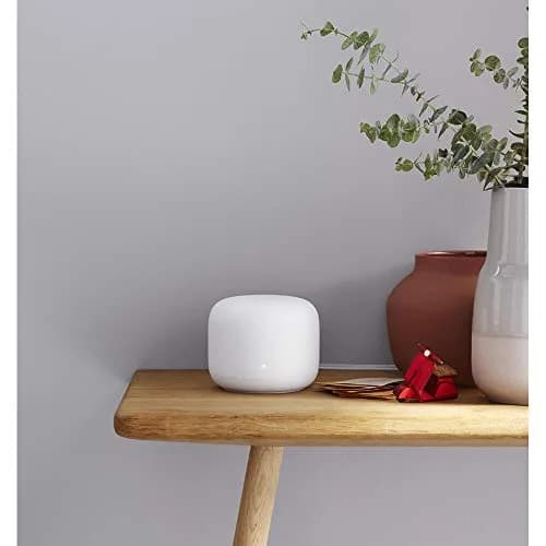 Google Nest Wifi Router - Mesh Wi-Fi System - 2 Pack | Covers 4400 sq ft, Handles 200 Devices thumbnail 3