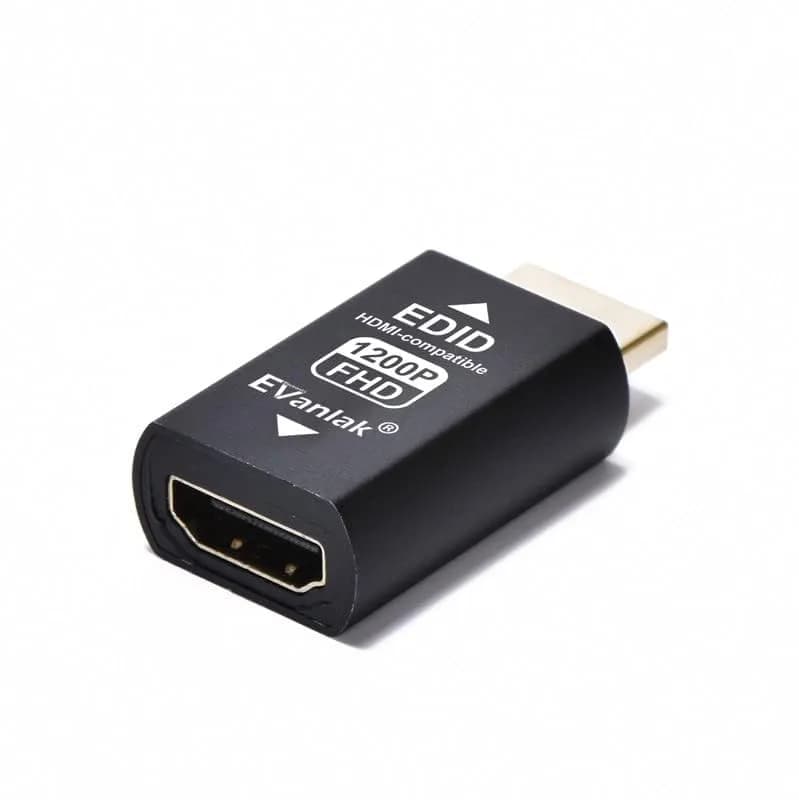 EVanlak HDMI EDID Emulator Passthrough 3rd Gen | Premium Aluminum Adapter for Mac & HDMI Devices thumbnail 8