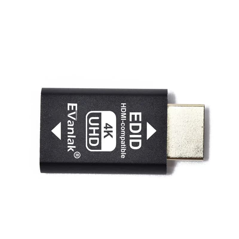 EVanlak HDMI EDID Emulator 4K-3840x2160@60Hz | 3 Pack, Work with Mac & Windows thumbnail 4