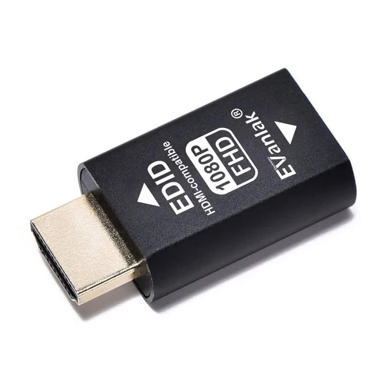 EVanlak HDMI EDID Emulator Passthrough 1080p @ 60Hz | Solves Sync Issues for Mac Thunderbolt to HDMI thumbnail 2