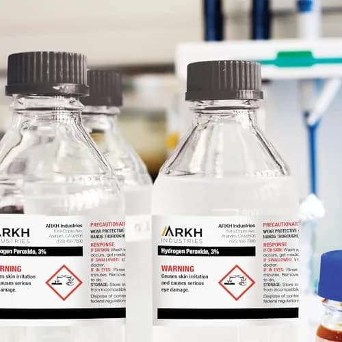 Avery UltraDuty GHS Chemical Labels, 2 x 4 Inch, Polyester, 2500 Labels (5 Packs) | Waterproof, UV Resistant, Chemical Resistant thumbnail 5