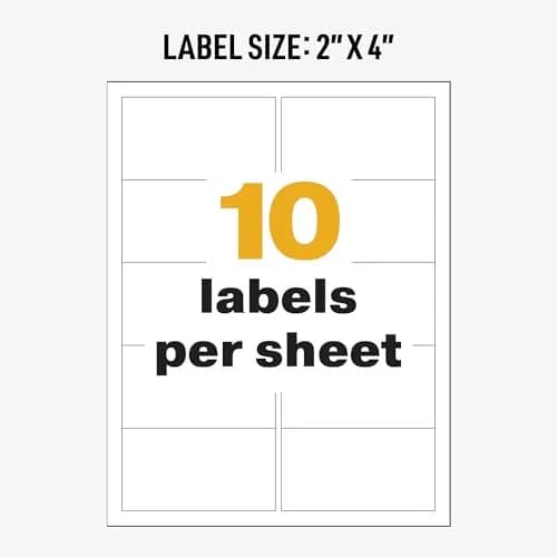 Avery UltraDuty GHS Chemical Labels, 2 x 4 Inch, Polyester, 2500 Labels (5 Packs) | Waterproof, UV Resistant, Chemical Resistant thumbnail 6