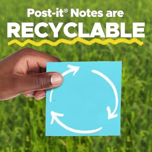 Post-it Super Sticky Notes 3 x 3 in Assorted Brights 15 Pads | 2X Sticking Power for Organization thumbnail 9