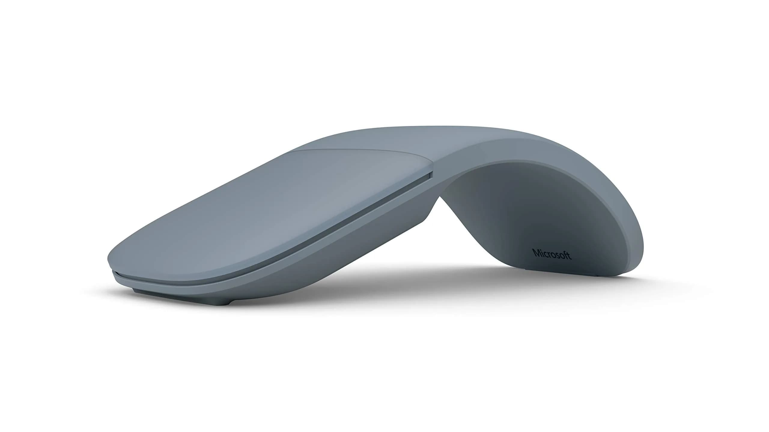 Microsoft Surface Arc Mouse - Ice Blue | Ergonomic, Ultra-Slim Bluetooth Mouse for PC/Laptop/Desktop thumbnail 1