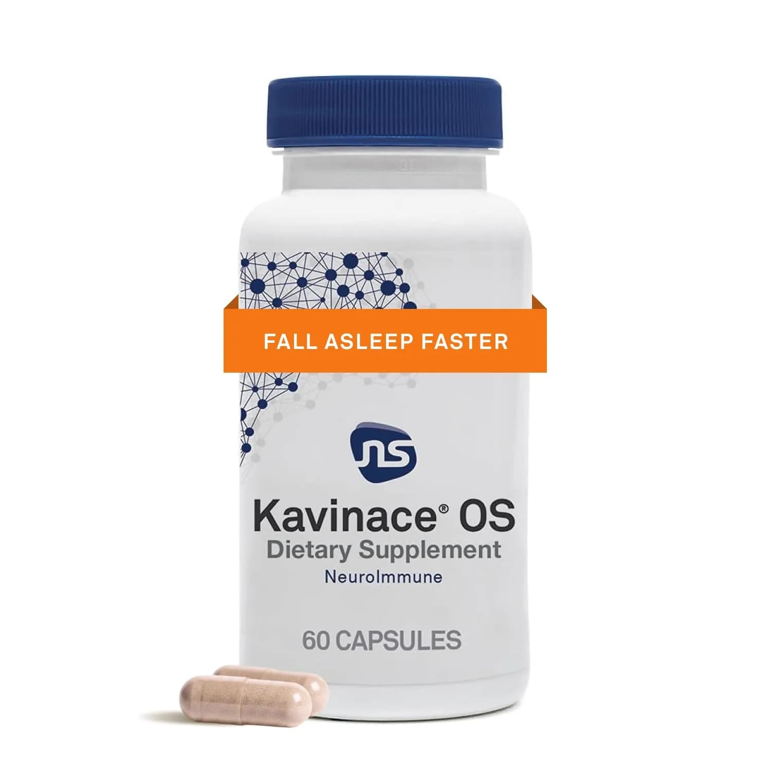 NeuroScience Kavinace OS & Sleep Aid with Melatonin 5mg | Supports Rest & Immunity - main product image