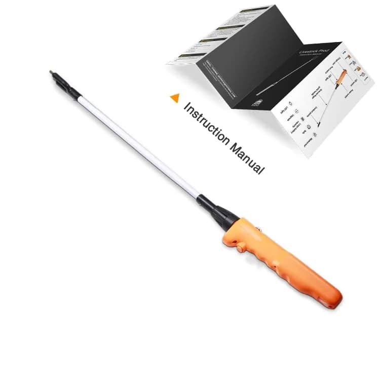 West Thorne Pro Cattle Prod 109.98 cm (43.3 inches) with LED Light | Efficient Livestock Handling — 25.9"