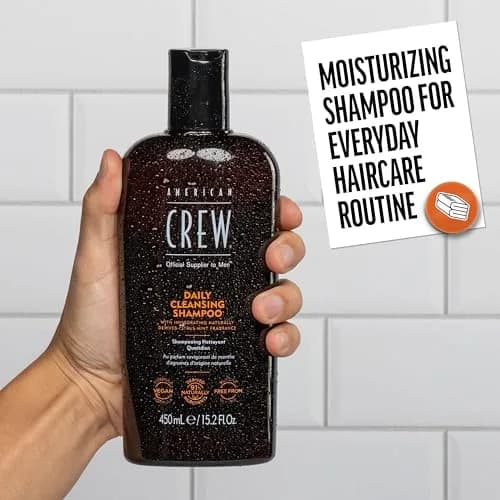 American Crew Daily Cleansing Shampoo Citrus Mint 250ml (8.45 fl oz) | Silicone-Free for Normal to Oily Hair thumbnail 4