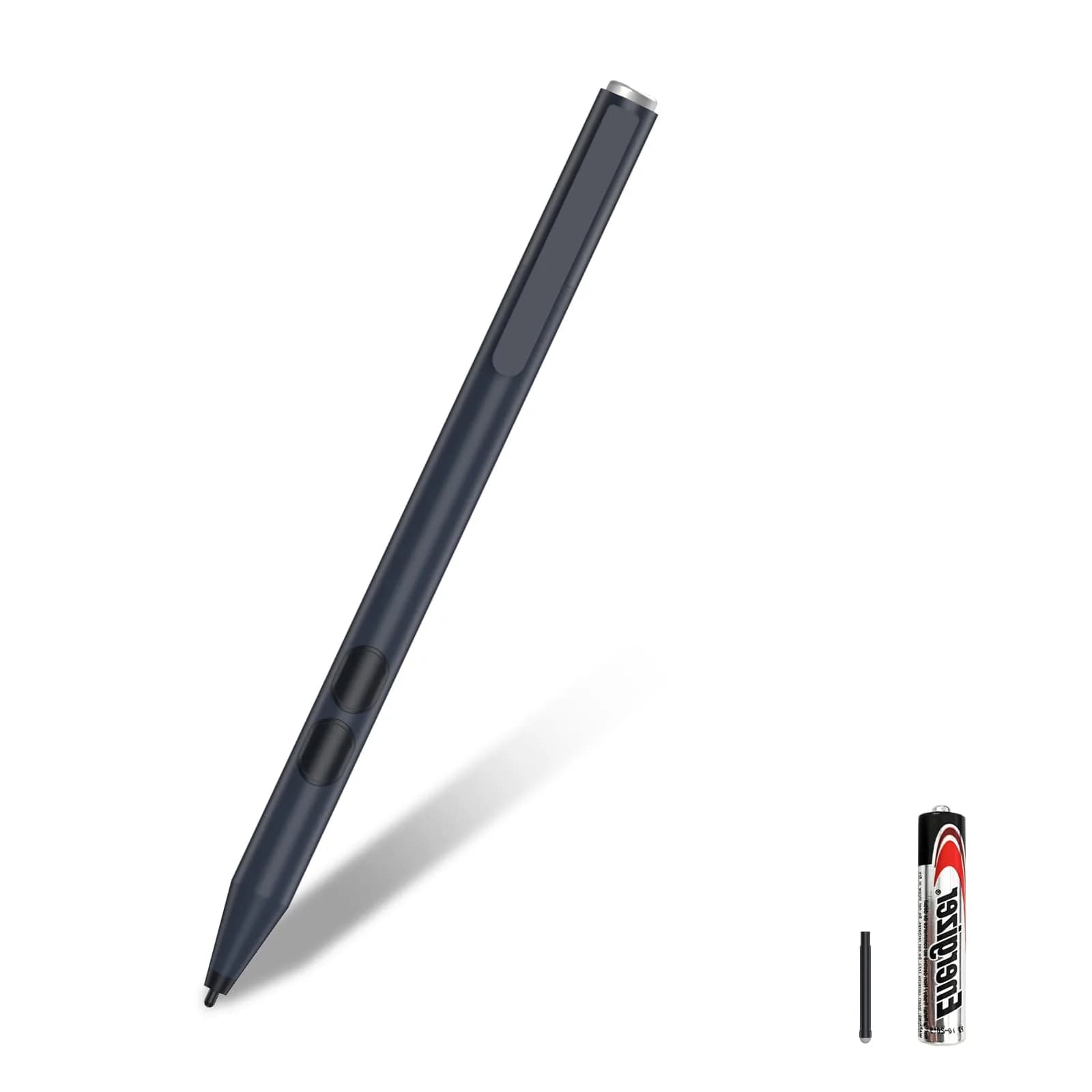 hacey Stylus Pen for HP Omnibook X Flip, Envy/Pavilion/Spectre x360, Sapphire | 1024 Pressure Levels — black