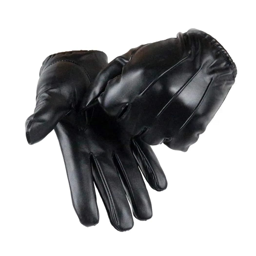 Long Keeper Leather Touchscreen Gloves Winter Driving Warm Wrist Gloves | Stylish & Durable