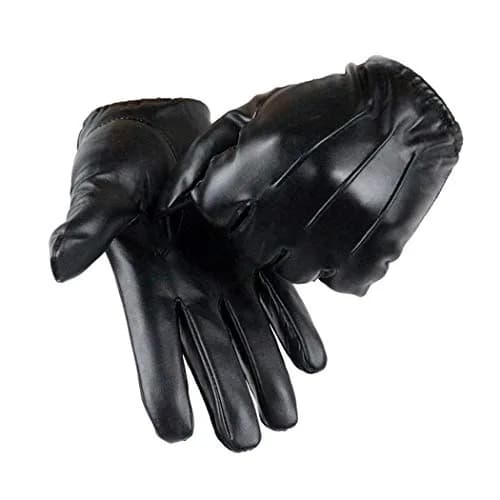 Long Keeper Leather Touchscreen Gloves Winter Driving Warm Wrist Gloves | Stylish & Durable thumbnail 1