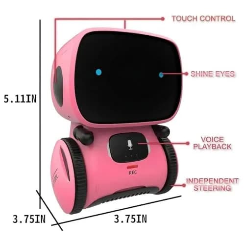98K Kids Robot Toys for Girls and Boys | Touch & Voice Control Robot with Dancing & Learning (70-120 chars) thumbnail 6