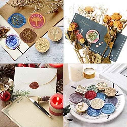 PH PandaHall Compass Wax Seal Stamp 25.5mm (1 inch) Diameter | Vintage Nautical Theme for Invitations thumbnail 7