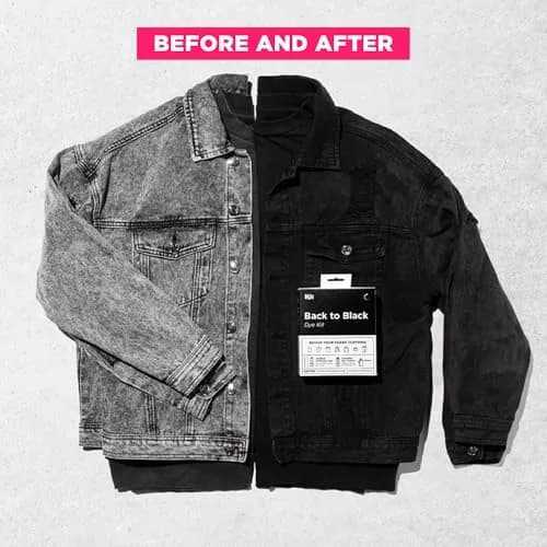 Rit Back to Black Dye Kit | Restores Faded Black Clothing | 16 Fl Oz (473 ml) thumbnail 3